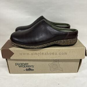 Simple Planet Walkers Mule Slip On Women’s 5.5m NEW Java Cruiser 9271